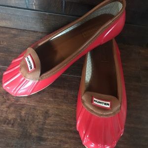Hunter rain shoes